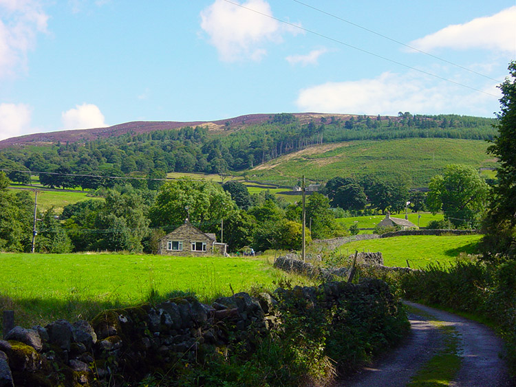 Simon's Seat comes into view at Howgill