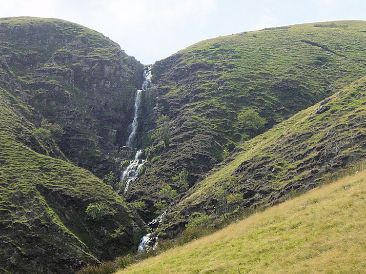 View to Cautley Spout from Bowderdale Head