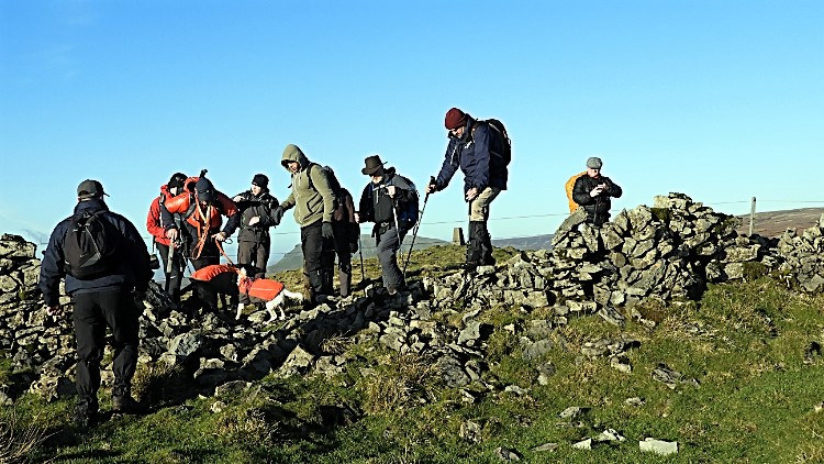 Near the trig pillar on Out Moor