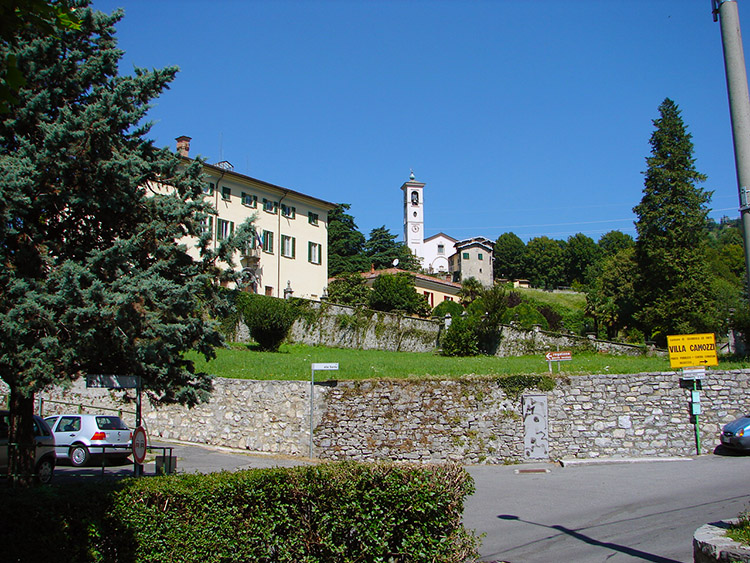 Setting off from Codogna to Rogolone