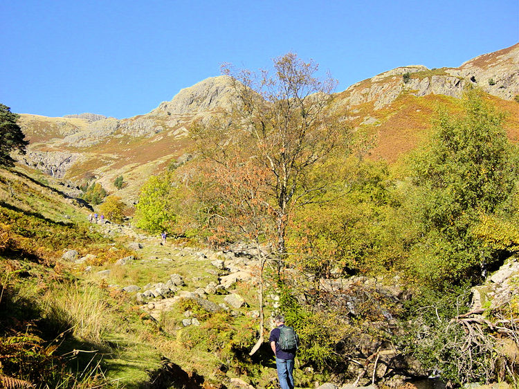 Setting out on the walk up Stickle Ghyll