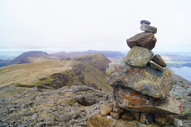 Taking in the view from High Stile