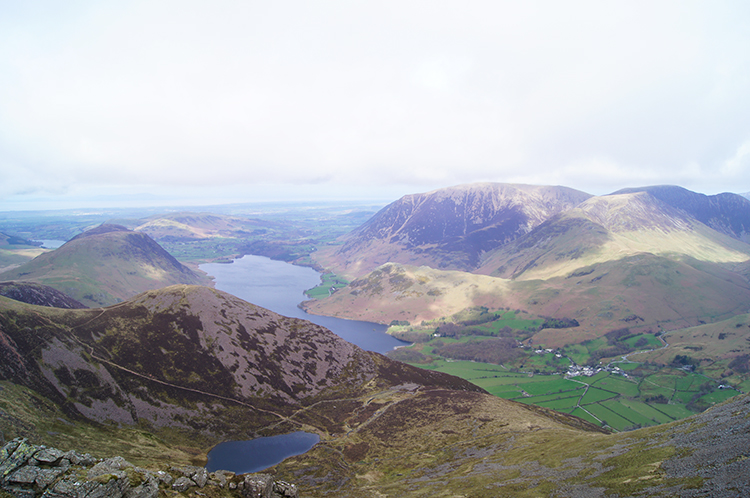 Bleaberry Tarn and Crummock Water
