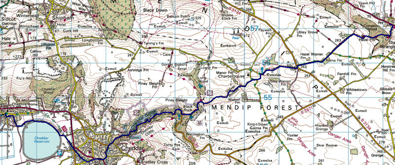 Cheddar Map