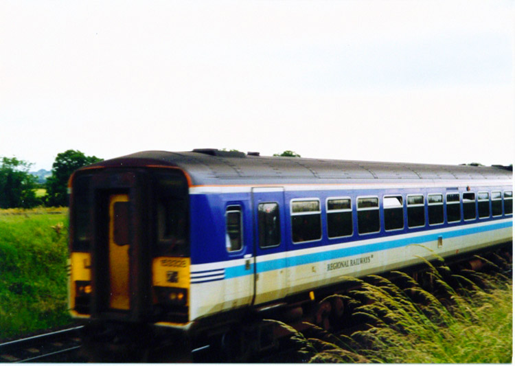 Train passing near Deighton
