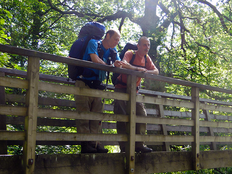 Contented long distance walkers