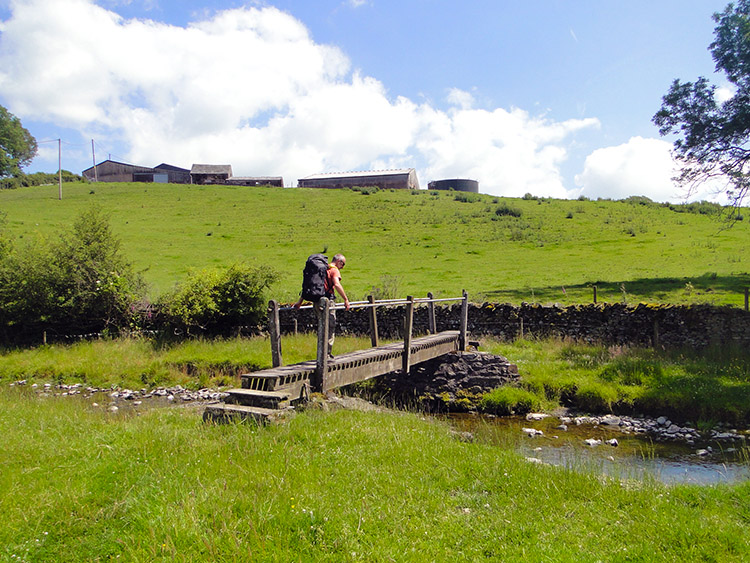 Footbridge near Grayrigg Foot