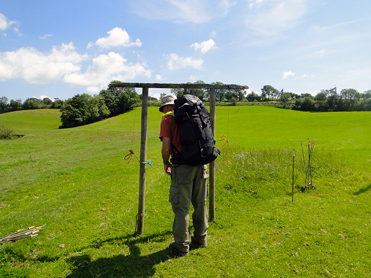 Doorway passing the Electric Fence