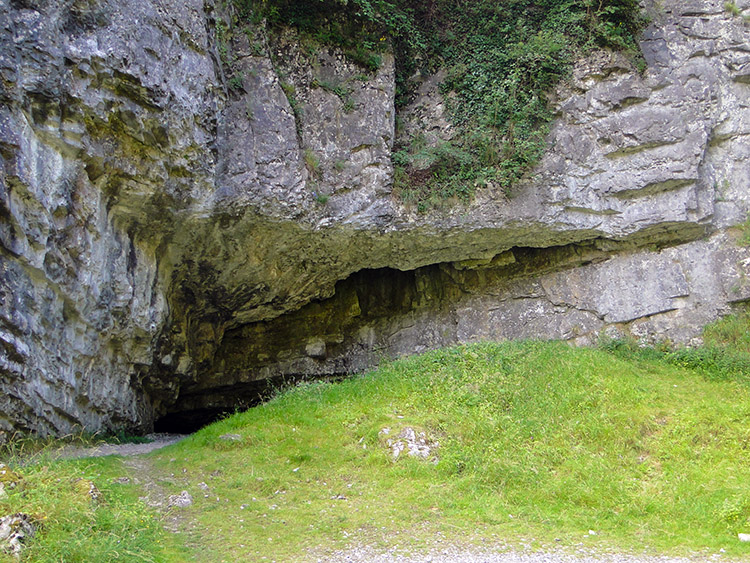 Limestone Cave in Cheddar Gorge
