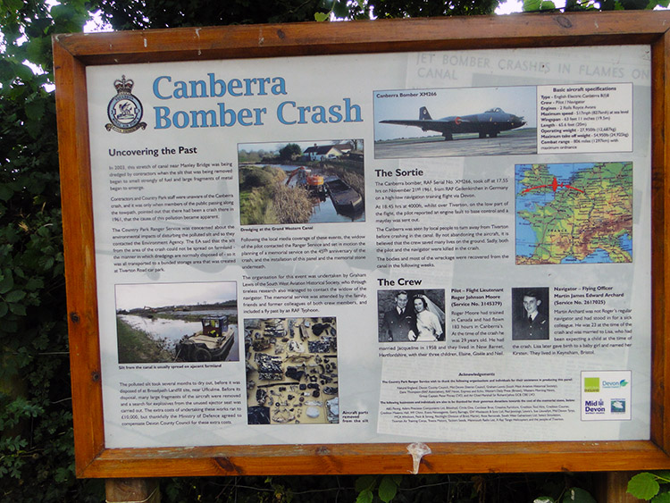 Canberra Bomber Canal Crash Site