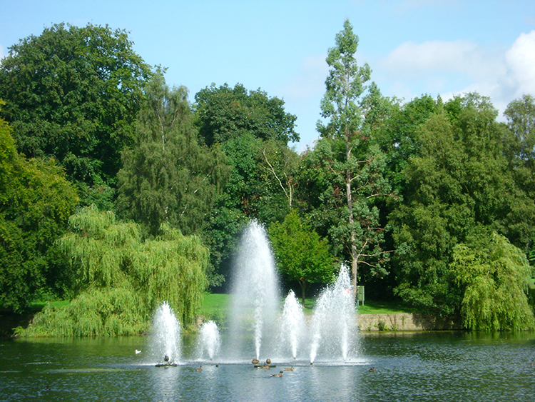 Water Fountain in Upper Lake