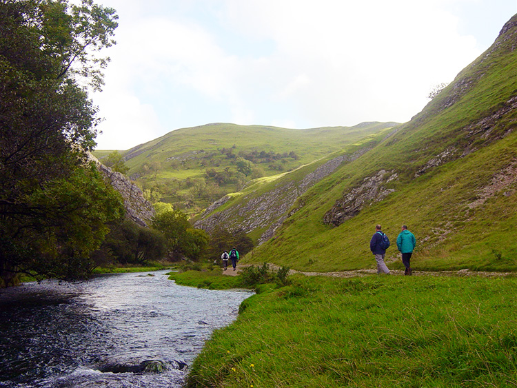 Walking in Dove Dale is very special