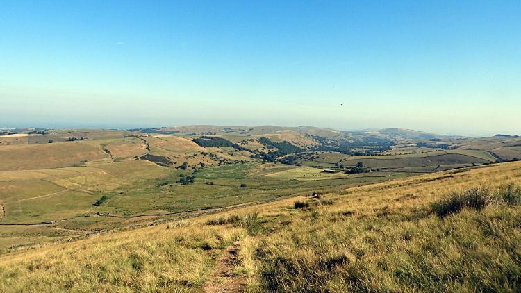 View north-west from Andrew's Edge