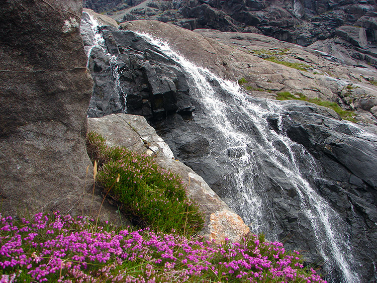 Waterfall on Allt Coire Lagan