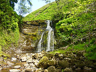 One of the waterfalls I found in Needlehouse Gill