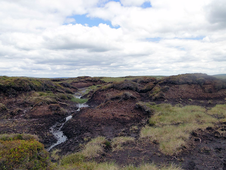 Peat Hags on Dodd Fell