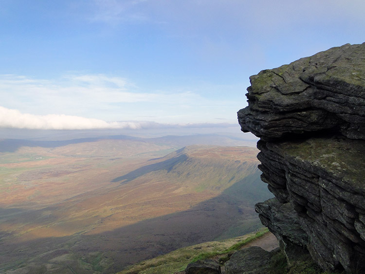 View from the cairn of Swine Tail, Ingleborough