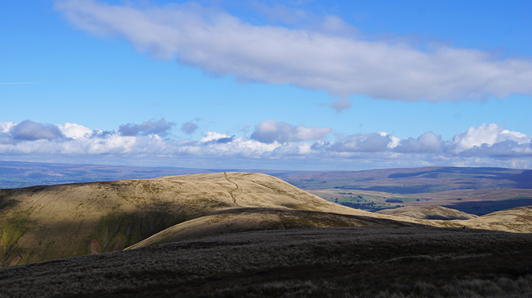 The view north-east from Randygill Top