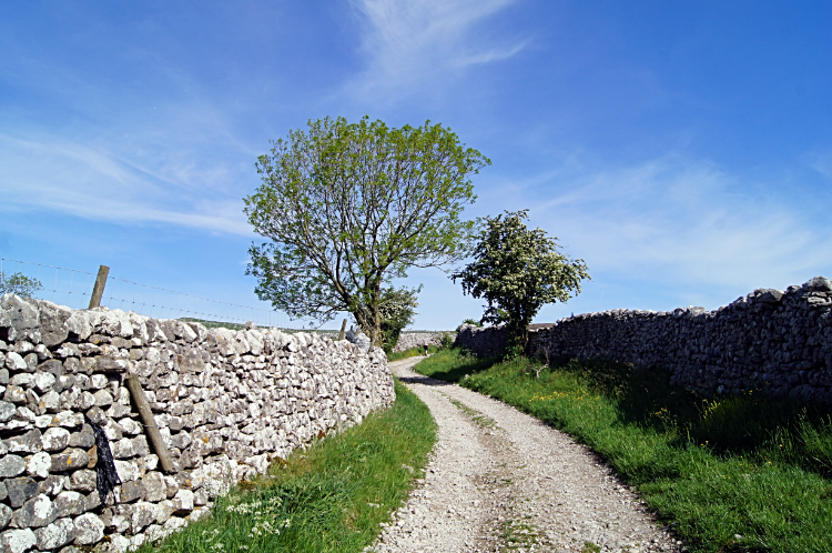 The Barns Road from Malham to Hoober Edge