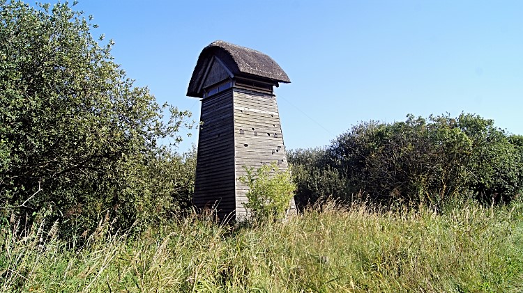 Observation tower at Wicken Lode