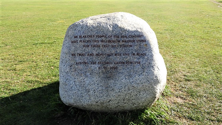 Blakeney Millennium Marker Stone