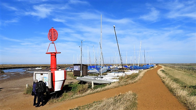 Path leading from Blakeney to the coast