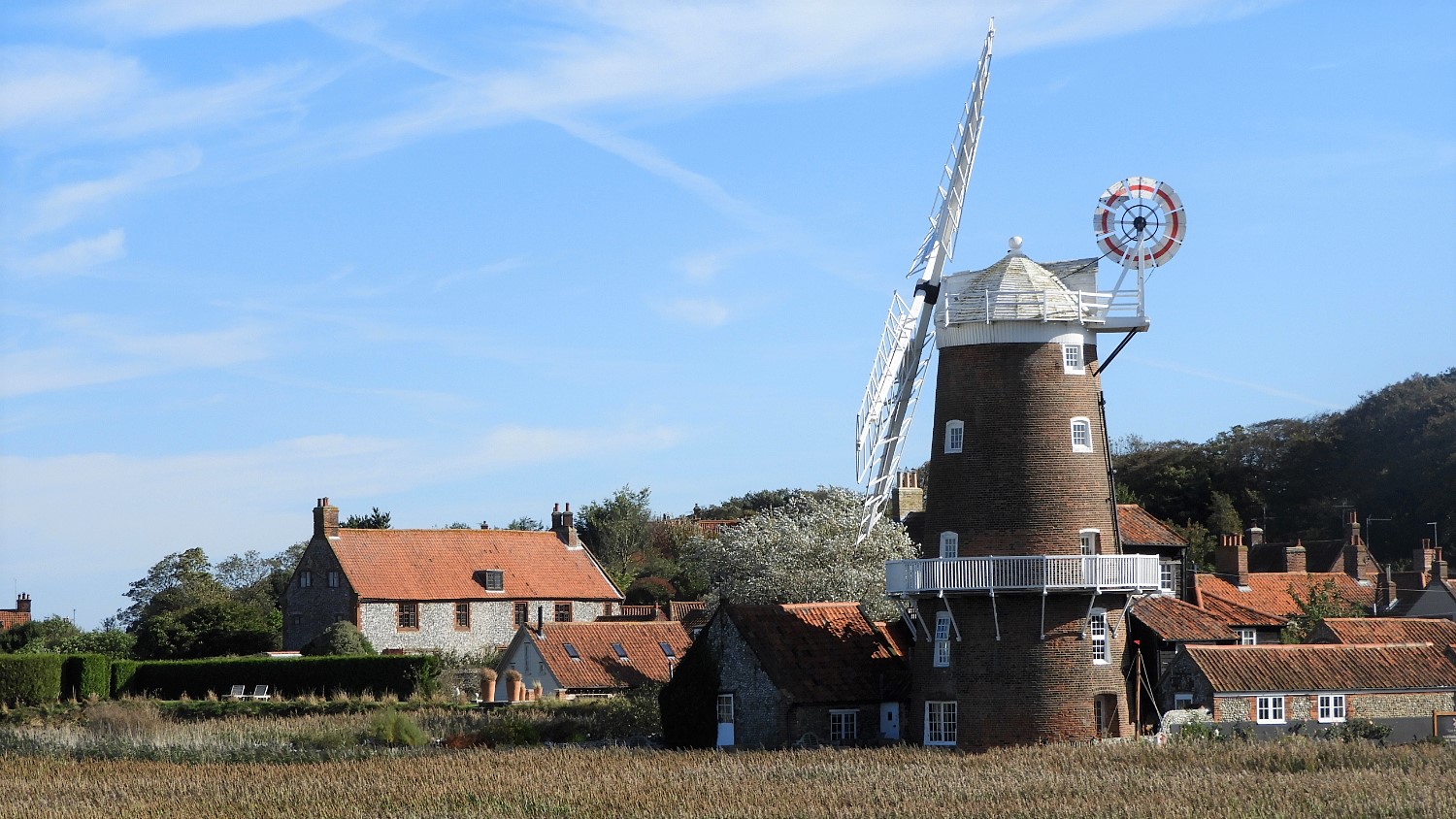 Traditional Windmill at Cley next the Sea