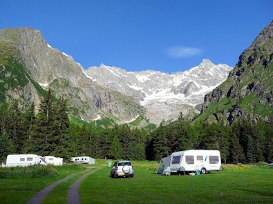 La Fouly campsite