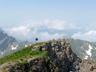 Ted ridge walking