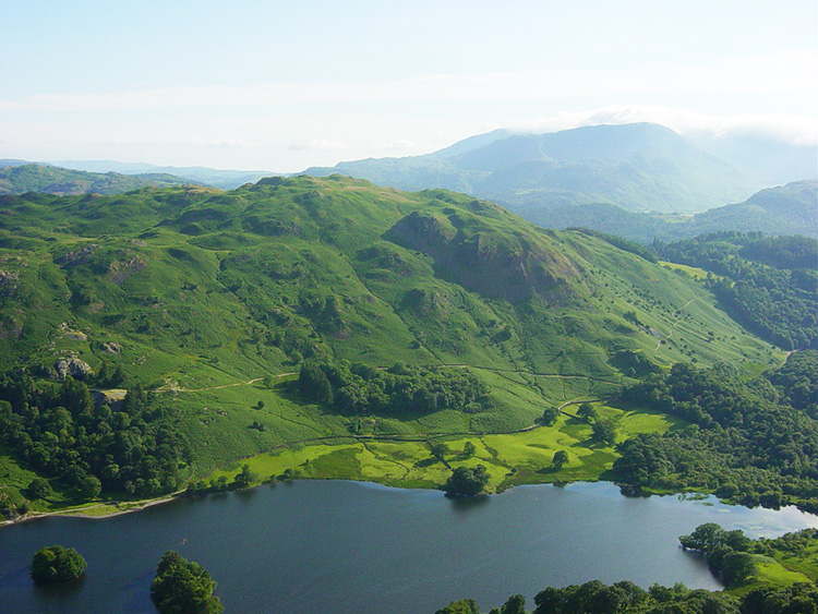 RView to Rydal Water from Nab Scar