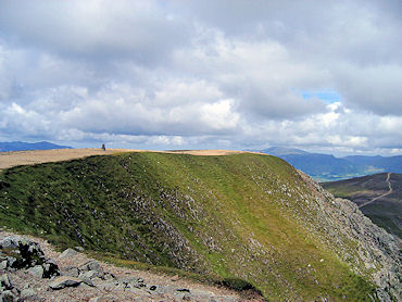 The summit of Helvellyn