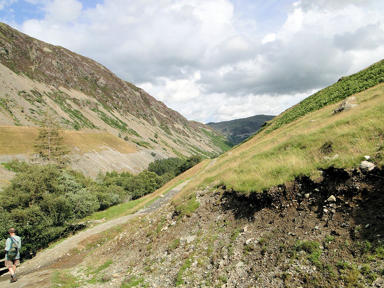 View to Mickleden from near Rossett Pike