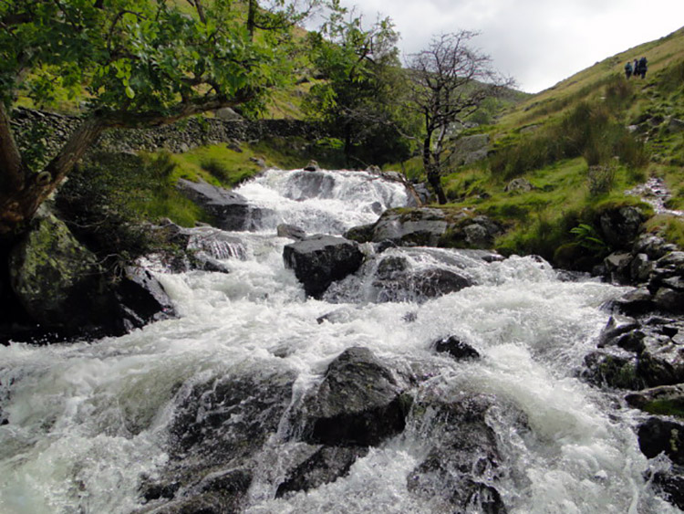Tumbling waters in Hayeswater Gill