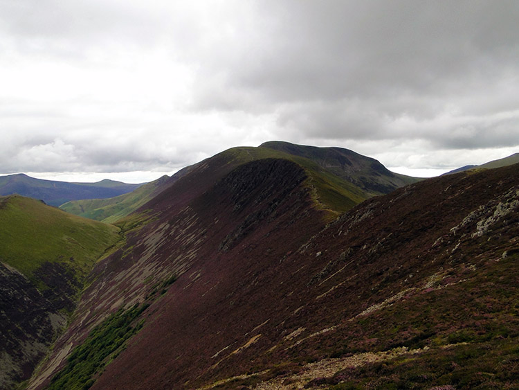 The ridge from Causey Pike to Scar Crags