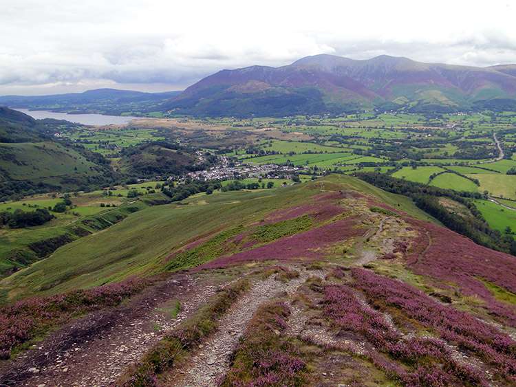 The view to Bassenthwaite Lake from Barrow