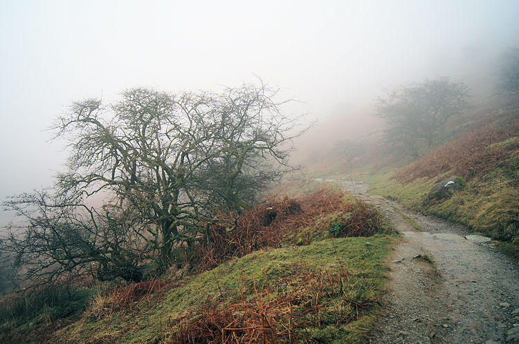 Walking along Loughrigg Terrace