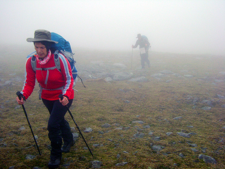 Approaching the summit of Nethermost Pike