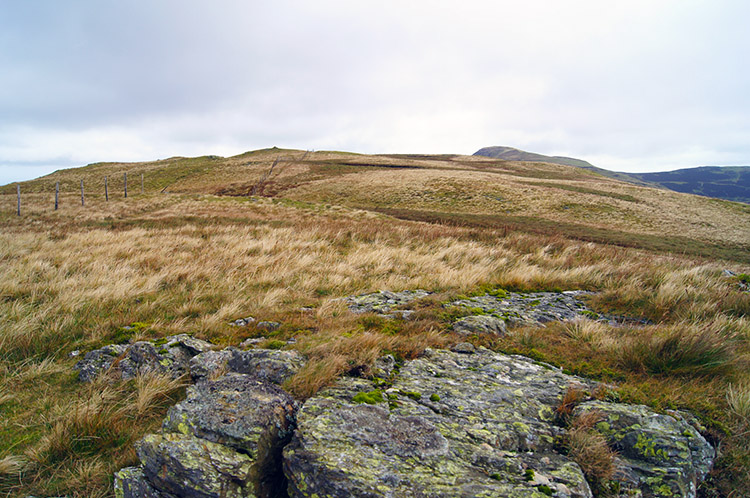 Looking north to Gavel Fell