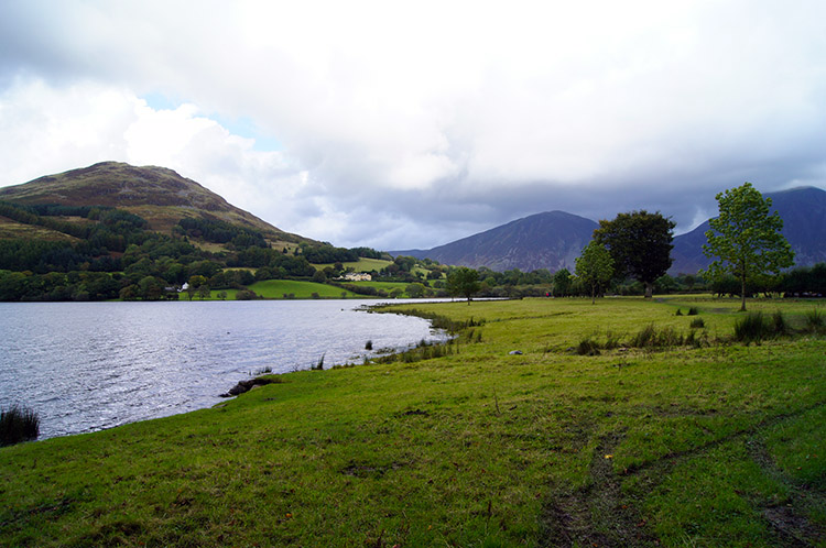 Loweswater with Loweswater Fell beyond