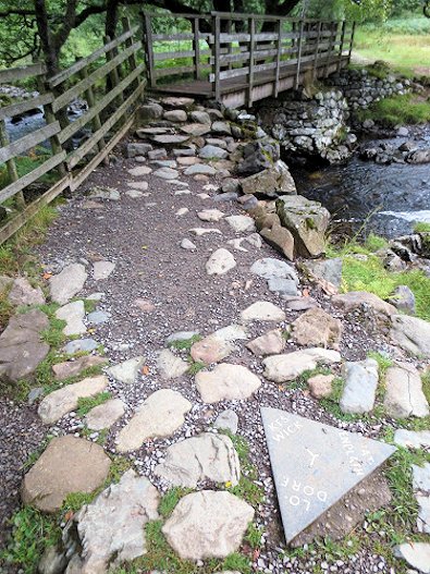 The old packhorse road to  Watendlath