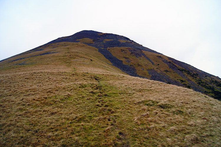Continuing up Kirk Fell to Highnose Head