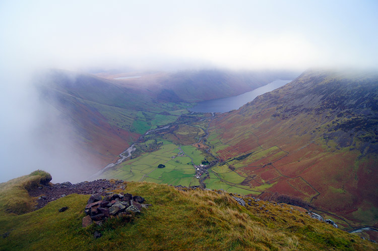 Cloud streaming over Wasdale