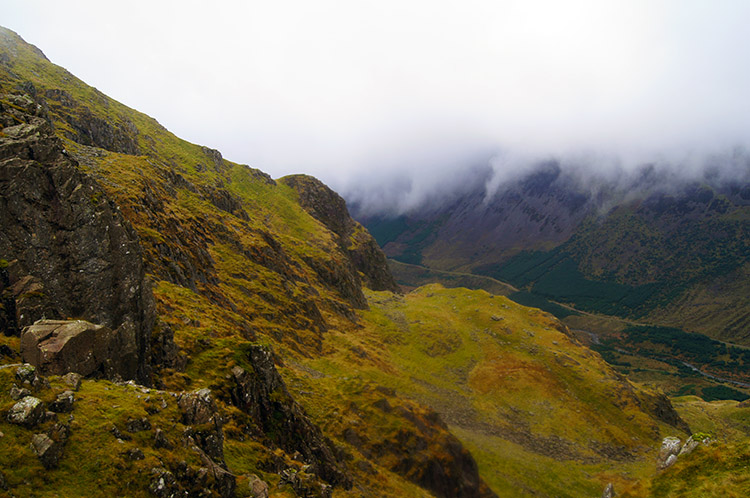 Another look into Ennerdale from above the cloud