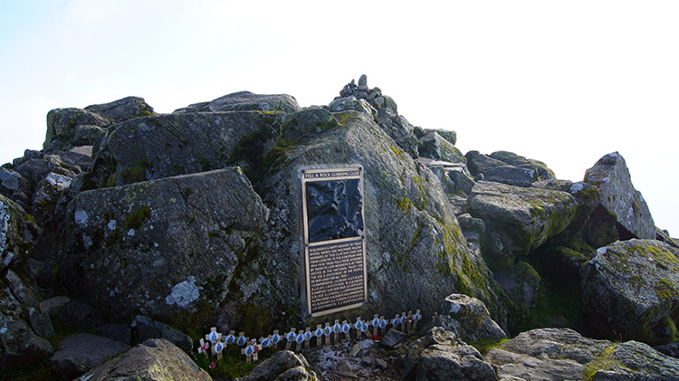 Summit of Great Gable and Memorial