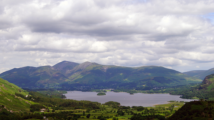 Derwent Water, Keswick and Skiddaw