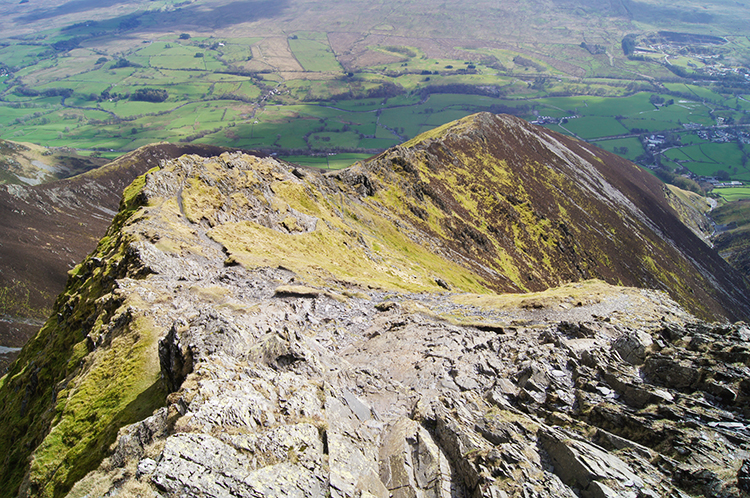 The sublime curve of Hall's Fell Ridge