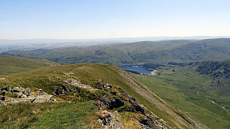 The view from Kidsty Pike to Haweswater