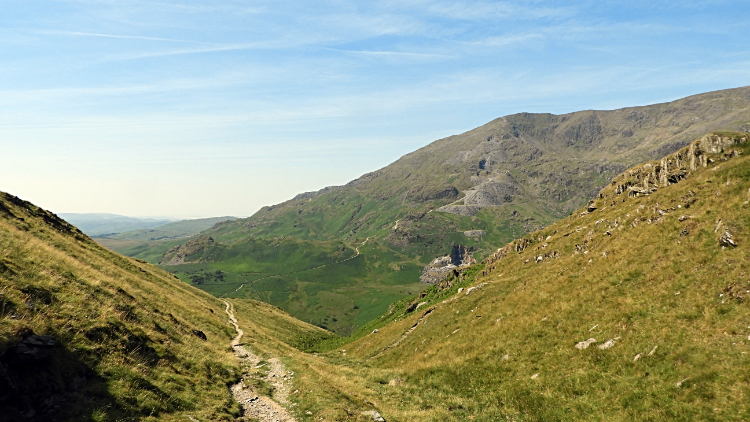 View to the Old Man from the top of Hole Rake