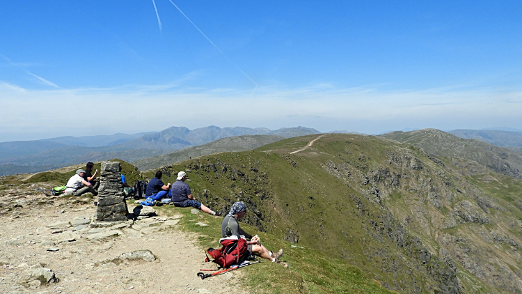 Lunchtime at 803 meters altitude