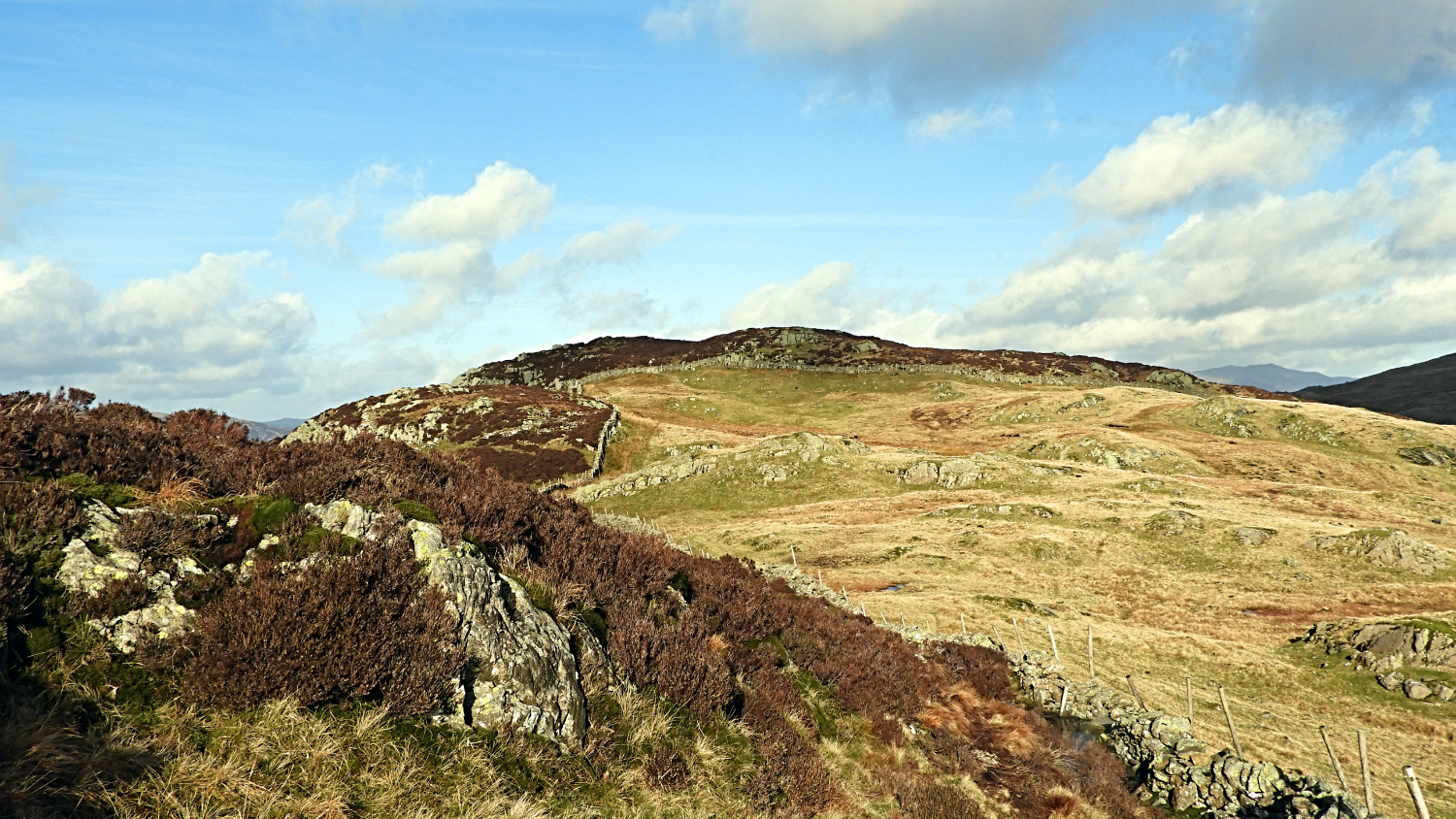 The path from Eagle Crag to Sergeant's Crag